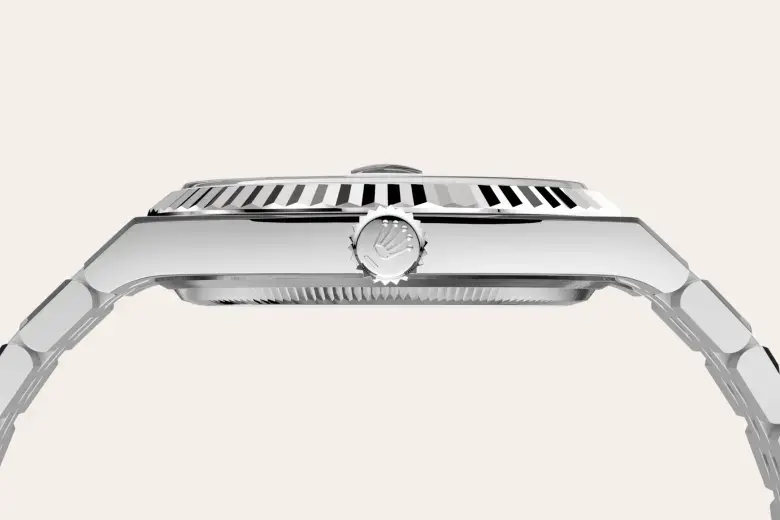 Rolex Land-Dweller in White Rolesor - combination of Oystersteel and white gold, M127334-0001 - Emperor Watch & Jewellery Singapore