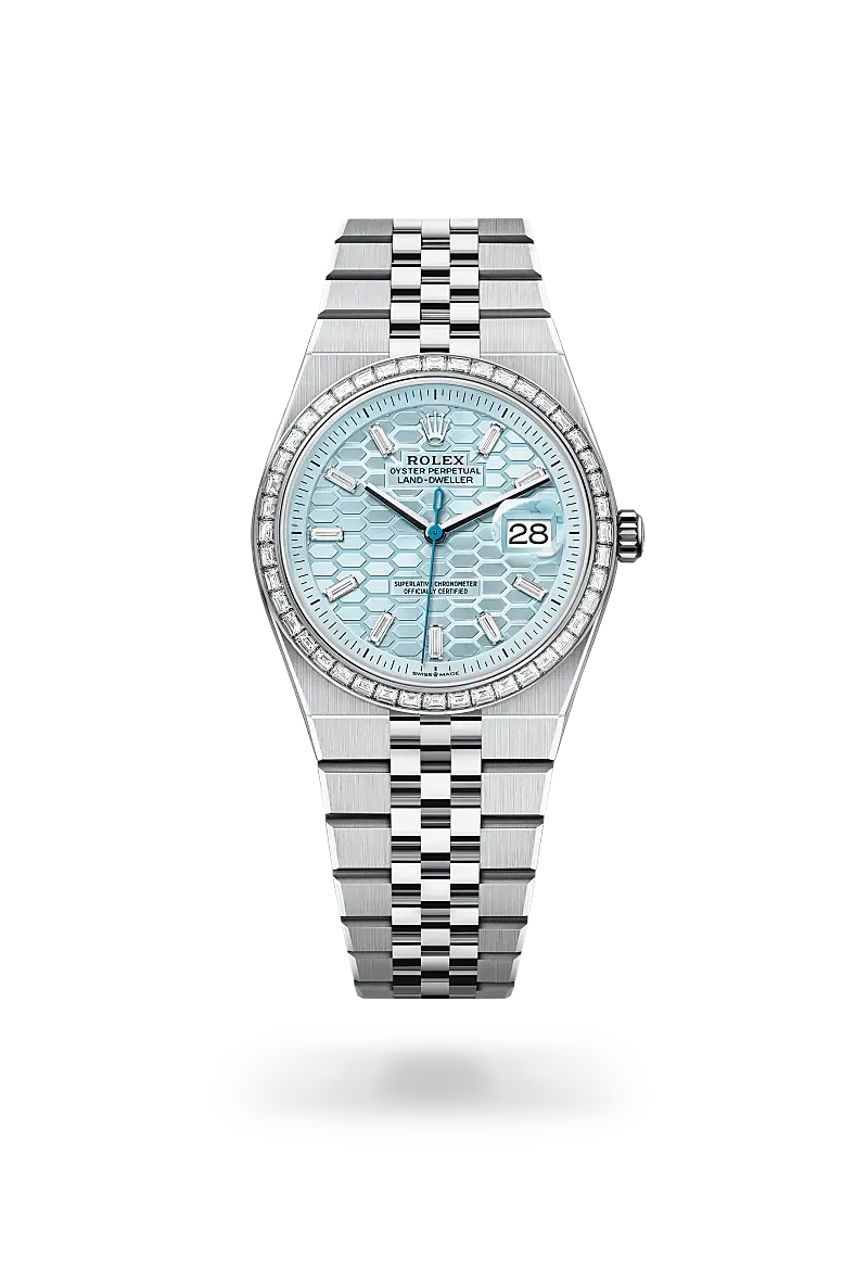 Rolex Land-Dweller in Platinum, M127286TBR-0001 - Emperor Watch & Jewellery Singapore