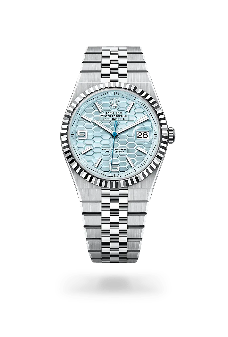 Rolex Land-Dweller in Platinum, M127336-0001 - Emperor Watch & Jewellery Singapore